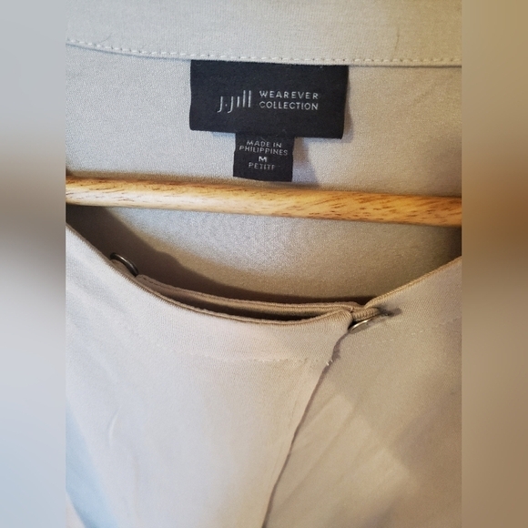 J Jill Tan Stretch Cardigan - Picture 3 of 8